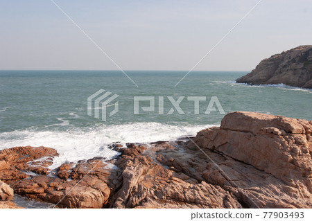a Shoreline And Shek O at Hong Kong 77903493