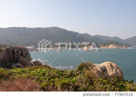 the landscape of tai tau chau, shek o 17 Dec 2005 77903518