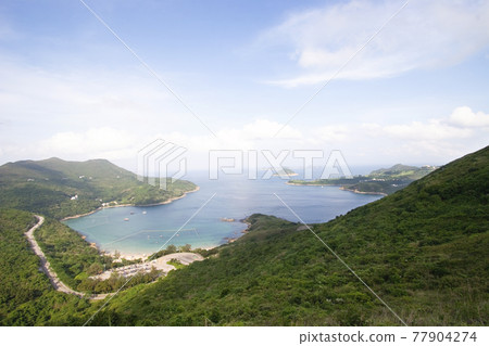 a Beautiful sandy beach in Hong Kong Clear Water a Beautiful sandy beach in Hong Kong Clear Water 77904274