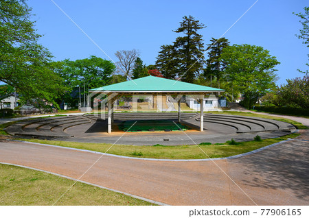 小丸山城跡公園 愛宕山相撲場 七尾市 77906165