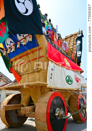 Dekayama Ao Kashiwa Festival Hikiyama Nanao City 77906867