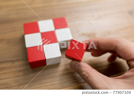 立方體 方塊 阻塞 77907109