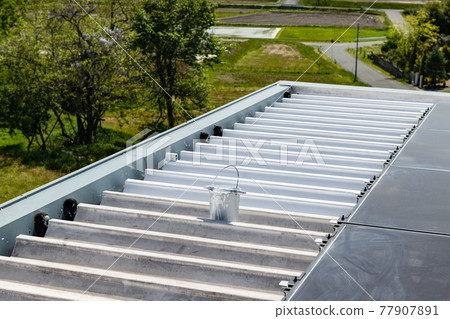 DIY remodeling flat roof repainting 77907891