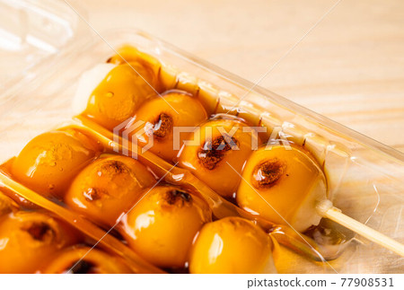 Mitarashi dumpling Mitarashi dumpling 77908531