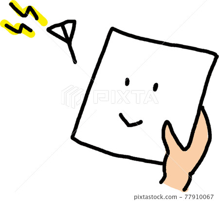 印刷品和公告的插圖 77910067