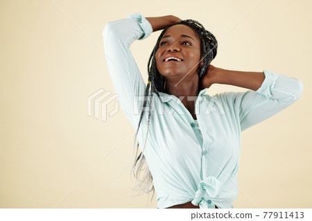 Attractive pretty young woman Attractive pretty young woman 77911413