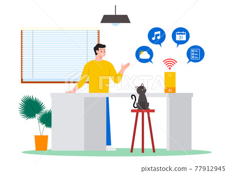 post covid era, AI system at home 77912945