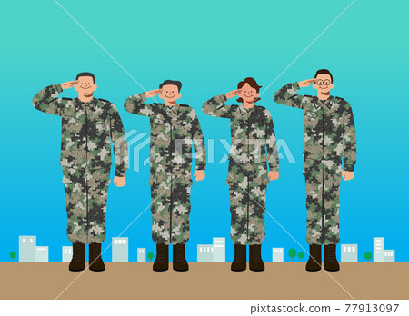 Korean holiday in October, Armed forces day Korean holiday in October, Armed forces day 77913097