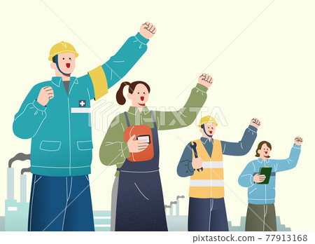 Overcome covid era together, construction industry cheering up Overcome covid era together, construction industry cheering up 77913168