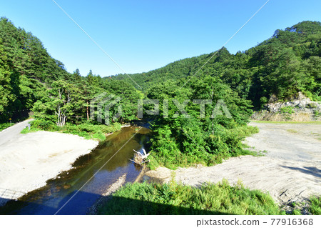 2020年夏天從三陸鐵道宮古站和富代站之間的車窗看風景 77916368