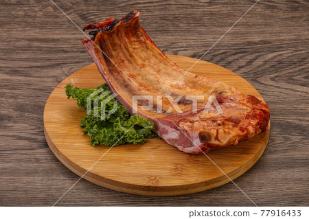 Smoked pork ribs with spices Smoked pork ribs with spices 77916433