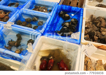 Market shellfish sales 77916838