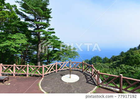 Scenery of Kitayamazaki, Iwate Prefecture and its surroundings in the summer of 2020 77917192