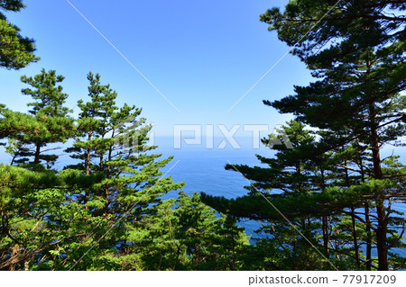 Scenery of Kitayamazaki, Iwate Prefecture and its surroundings in the summer of 2020 77917209