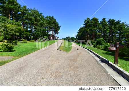 Scenery of Kitayamazaki, Iwate Prefecture and its surroundings in the summer of 2020 77917220