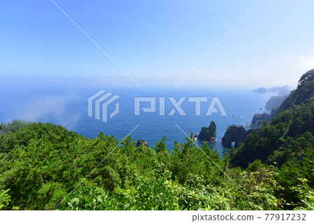 2020年夏天岩手縣北山崎市及周邊的景色 77917232