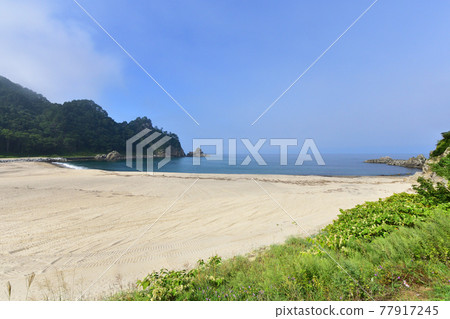 Scenery of Kitayamazaki, Iwate Prefecture and its surroundings in the summer of 2020 77917245