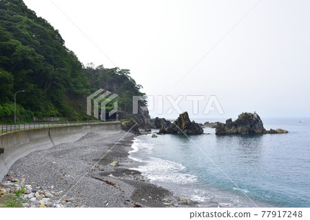 Scenery of Kitayamazaki, Iwate Prefecture and its surroundings in the summer of 2020 77917248