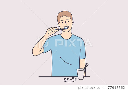 Dental hygiene and health concept 77918362