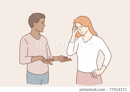 Communication and discussion concept 77918372