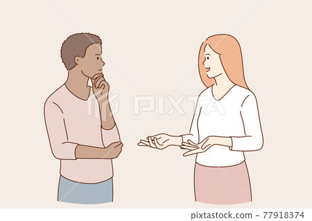 Communication and talking concept 77918374