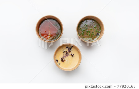 Healthy hot food menu during covid-19 lockdown and delivery at home, office Healthy hot food menu during covid-19 lockdown and delivery at home, office 77920163