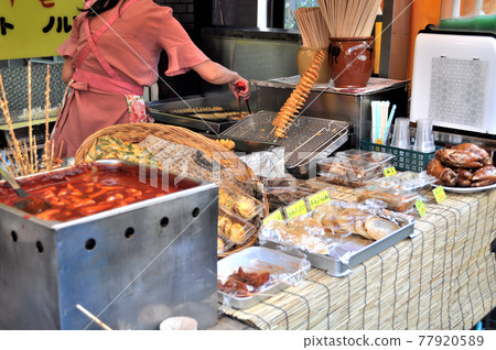 大阪鶴橋韓國城商店街 77920589