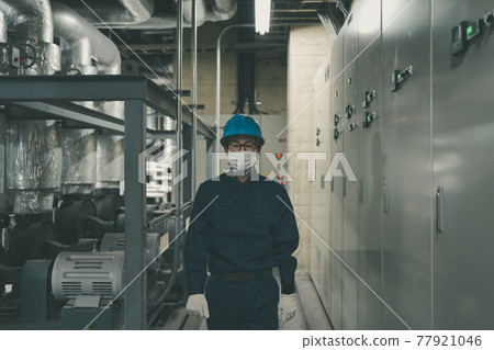 Printing factory boiler room Printing factory boiler room 77921046
