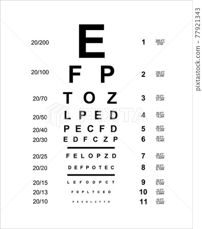 Testing Board for verification of the patient, vector image Testing isolated on white background. 77921343