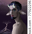 Portrait of a faun 77922296