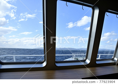 Rebun Island from Rebun Route Ferry Rebun Island from Rebun Route Ferry 77923904