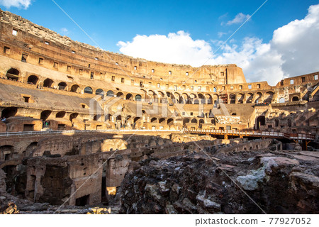 Ancient stadium Colosseum 77927052
