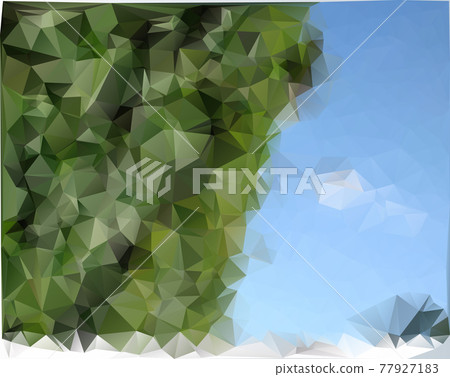 Abstract low poly background of triangles in colors 77927183