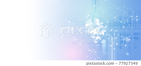 Technology data background, idea of global business solution 77927349