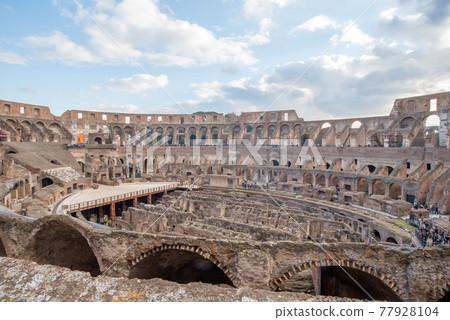 Ancient stadium Colosseum 77928104