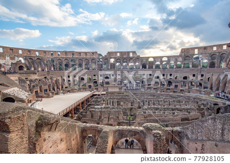 Ancient stadium Colosseum Ancient stadium Colosseum 77928105
