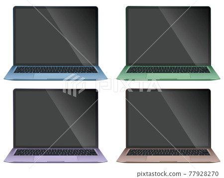 Laptop front Laptop front 77928270