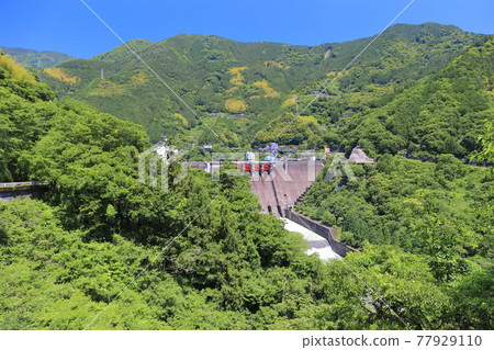 [Kochi Prefecture] Fresh green Odo Dam 77929110