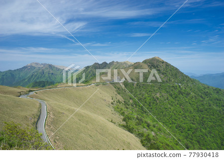 初夏的龜森道路1號車道 初夏的龜森道路1號車道 77930418