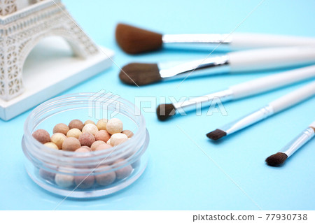 散粉和化妝刷 77930738