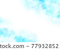 Blue background drawn in watercolor 01 77932852