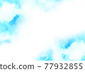 Blue background painted in watercolor 02 77932855