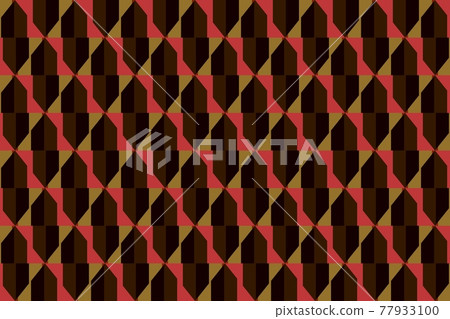 Simple ornamental pattern, textile print. Pattern for fabric and trellis. Geometric pattern. Seamless surface. Minimalist wallpaper. 77933100