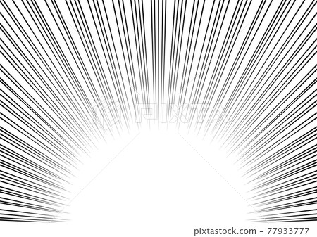 漫畫效果線圖：集中線 77933777