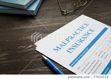 Professional malpractice insurance empty application for workers. 77934119