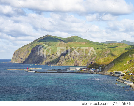 View from Momodai Nekodai Observatory, Rebun Island, Hokkaido To Jijouiwa / Rebun Island, Hokkaido 77935626