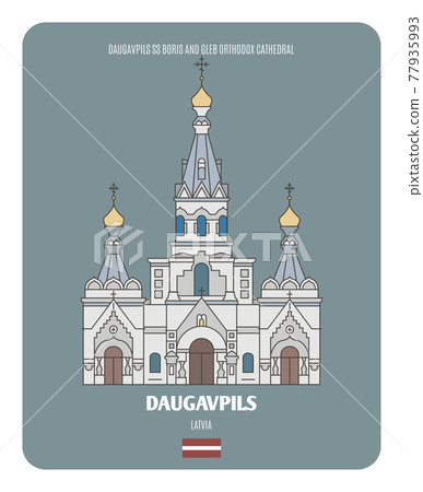 Daugavpils Ss Boris and Gleb Orthodox Cathedral, Latvia Daugavpils Ss Boris and Gleb Orthodox Cathedral, Latvia 77935993
