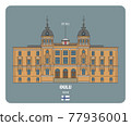City hall in Oulu, Finland 77936001