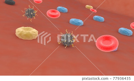shuttled to the brain medical illustration shuttled to the brain medical illustration 77936435
