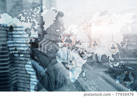 Human resources management and recruitment business process concept 2021 77938476